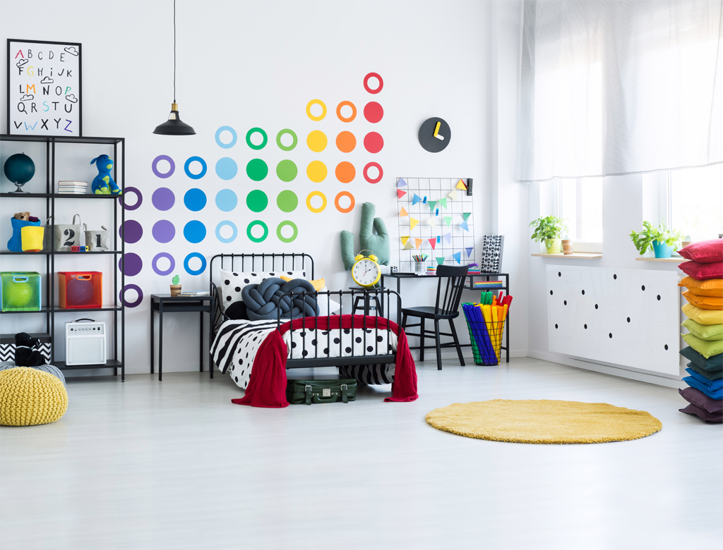 turnkey finishing - colorful playroom