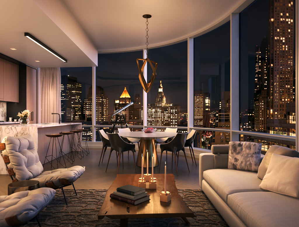styl nowojorski - penthouse na Manhattanie | Imperium Wnętrz Kokotów 922